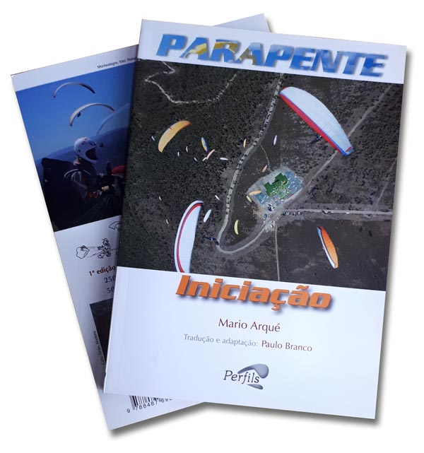 Livro Parapente iniciação - Mário Arqué
