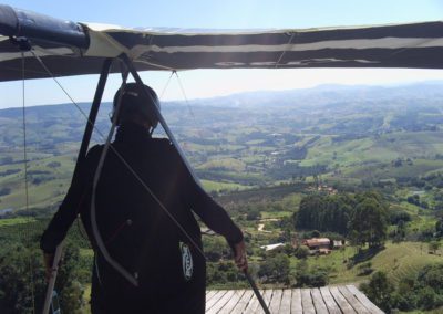 Rampa de voo livre do Pico da Cascavel em Socorro - SP