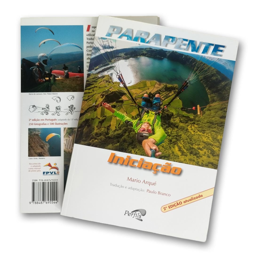 Livro Parapente Iniciação - 2ª Edição - Mario Arqué